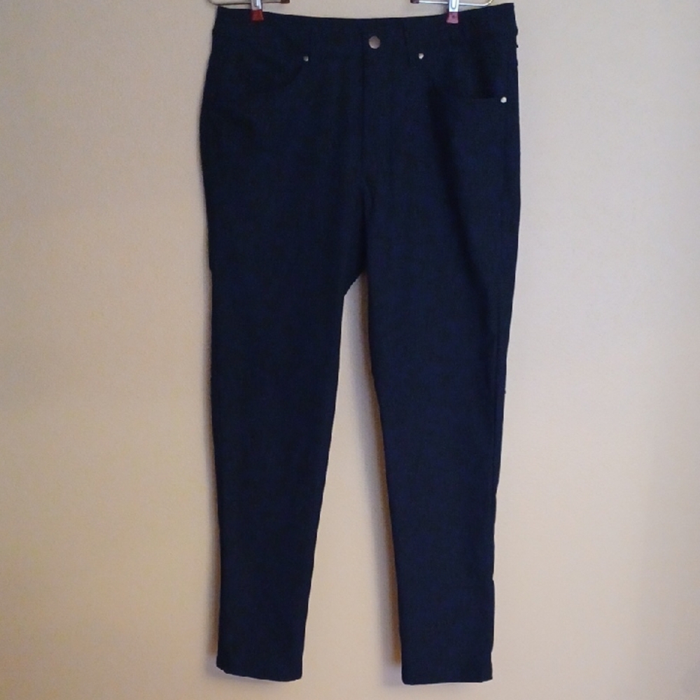 Lululemon Men's ABC Warpstreme Pants SZ 32 X 30 (Actual 33 X 30) Navy M5AD9S